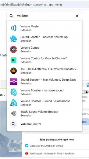Laptop Volume Too Low? Use This 🔥 #extension #chrome #chromeextension #tools #music