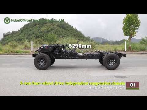 Video showcasing three types of off-road modifiable chassis styles
