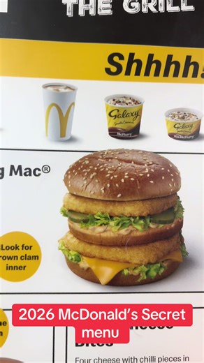 Discover McDonald’s 2026 Secret Menu Items