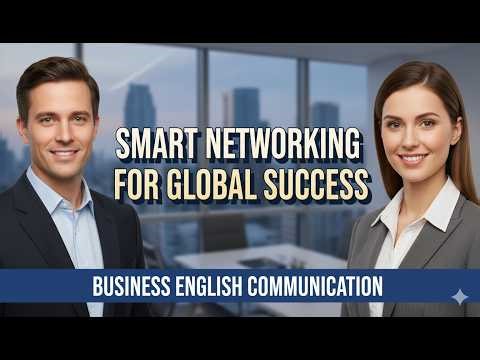 Advanced Business English for Networking | 5 Professional Scenarios for Global Success