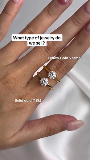Pristine Paradigm Jewelry: Solid Gold and Gold Vermeil Options