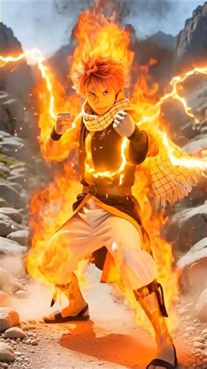 Natsu's Final Form Looks Way Too Good in Real Life #anime #shorts
