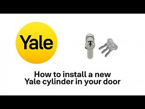 How to replace Yale Cylinder on your lock - Trusted every day