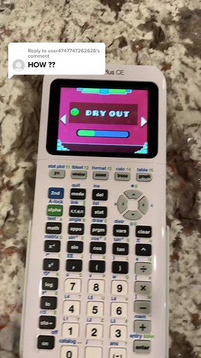 Replying to @user4747747262626 how to get games on a caculator