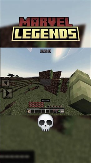 Hulk Vs Red Hulk In Minecraft Bedrock #minecraft #marvel