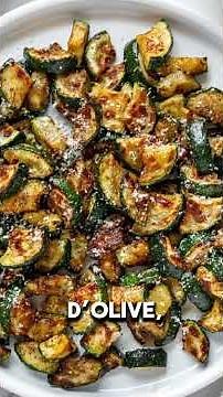 Courgettes croustillantes au parmesan (Airfryer)
