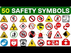 50 Safety Symbols || The Most Important Safety Symbols You NEED to Know!