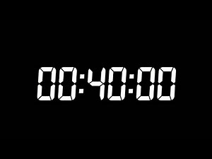 40 Minutes Timer