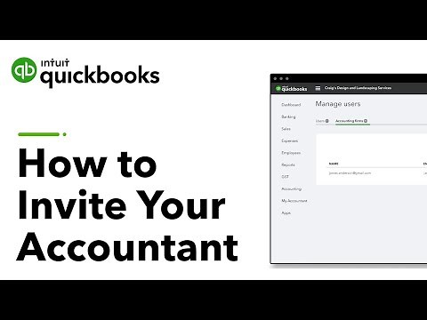 How to Invite Your Accountant in QuickBooks