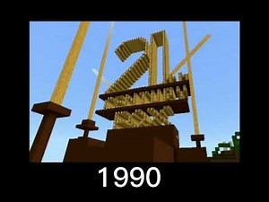20th Century- FOX logo history minecraft edition