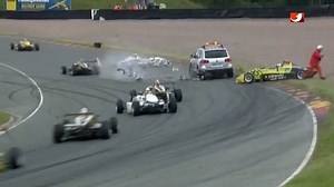 48K views · 414 reactions | ADAC Formula Masters 2012 at Sachsenring, safety car accident.Ouch!!! | McLaren Team Fan | Facebook