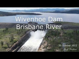 Aerial View of Wivenhoe Dam
