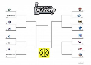 Printable 2024 NHL Stanley Cup Playoff Bracket - Interbasket