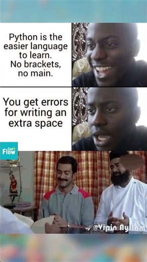 "PYTHON" if you're struggling to debug your scripts #python #kerala #brototype