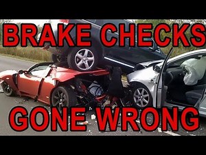 Brake checks gone wrong!