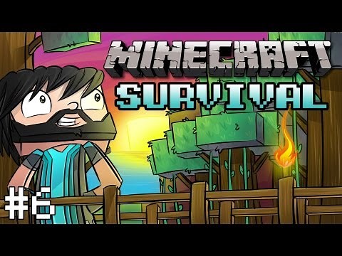 Minecraft: Survival - Ep. 6 - IT'S THE VILLAGE!