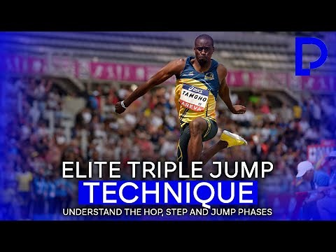 Understand the HOP, STEP and JUMP phases: Elite Triple Jump Technique