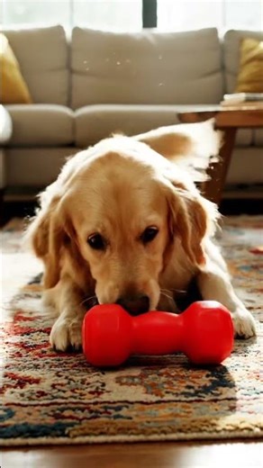 Dog playing with new toy 🐕 #pets #dog #funny