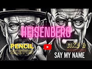 How to Draw Heisenberg from Breaking Bad | Realistic Pencil Sketch 2024