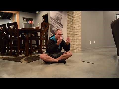 Acetone Dye - Concrete Floor