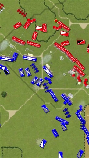 Cavalry Skirmish Turns into Large Battle!!! - Lines of Battle