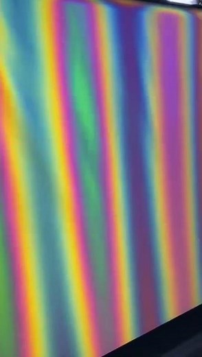 Rainbow Reflective Fabric for clothes
