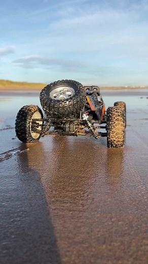 Fun at the beach part 2! #beachbuggy #rccars #drifting #rcdrifttok