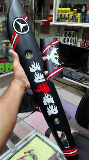 Hero Splendor Sailensar Cover Sticker #modified_sort_video#😱