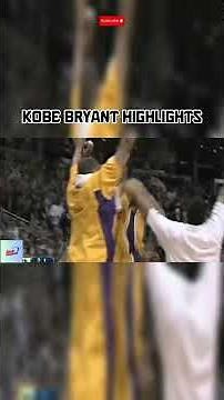 KOBE BRYANT HIGHLIGHTS #kobebryant #lakers #basketballplayer #rip