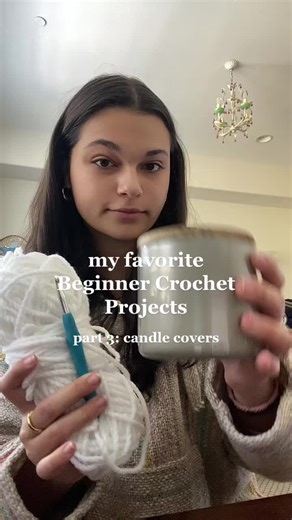 DIY Candle Holder Crochet Tutorial