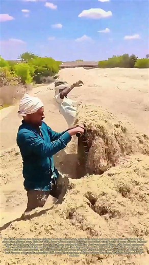 Scraping Hay with a Winch-Powered Sled: How Teamwork Moves Bulk Feed Efficiently