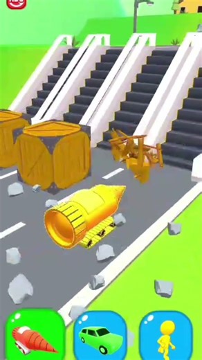 Only 1% Players Complete This Shape Shifting Level!#mobilegaming #gaming #shortvideo