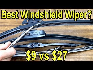Best Windshield Wiper Blade after 1 Year of UV? Bosch Icon vs Rain-X, PIAA, Trico, Valeo, AERO [Project Farm]
