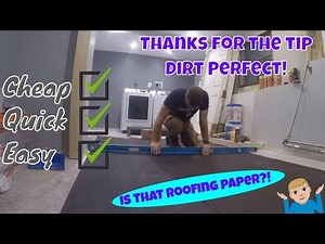 Some house updates, and a quick easy DIY solution to floor leveling!