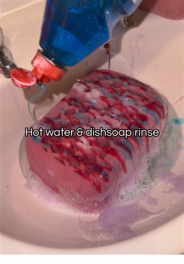 Effective Hot Water and Dishsoap Rinse Technique