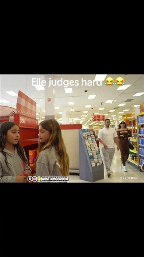 ELLE DEFINITELY JUDGES HARD😂🤣😭#shorts #acefamily #austinmcbroom #catherinepaiz #love #ytshorts