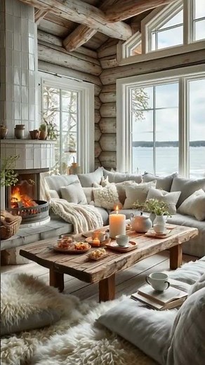 🤯 MUST-SEE FINNISH COZY! I Found the ULTIMATE Nordic Log Cabin Retreat on a Frozen Lake