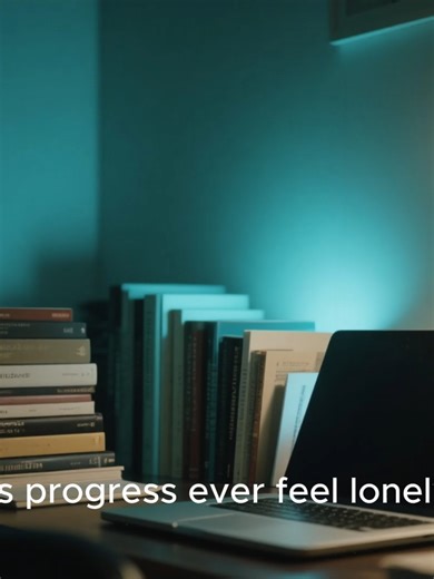 Progress feels lonely before it works ... Quiet progress beats loud excuses. #tiktokviral #discipline #growth #quietprogress#progress