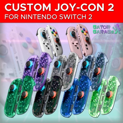 Custom Joy-con 2 for Nintendo Switch 2- Personalized Joy-con 2- Made to Order - Etsy