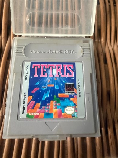 Tetris Gameboy Cartridge in Case - Etsy
