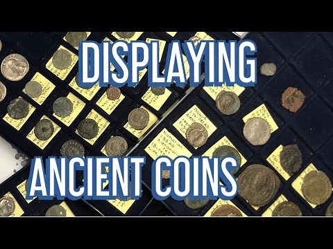 BEST WAY TO STORE AND DISPLAY ANCIENT COINS! FUN, EASY, AND AFFORDABLE--MUSEUM QUALITY DISPLAY CASE!