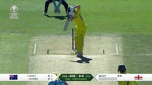 And we're underway in the #CWC22 Final. | ICC - International Cricket Council