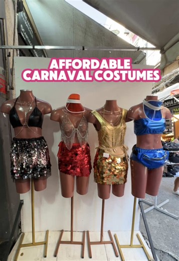 🥳 If you’re gonna be in Rio for carnaval you NEED a costume or ✨fantasias✨as they call them here. 📍SAARA Rio de Janiero - Centro This is definitely the best place to go for affordable carnaval costumes, but it can be overwhelming so here are a few reference points of where to go: China Modas - my favorite! SJK Aviamento - fabrics and crafty stuff Viord - super cute tops and cover ups! Maxibeleza - great accessories Which look would you want to wear for carnaval?! Happy shopping! ———— #riodejan