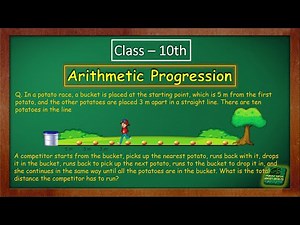 Class 10 | Ex 5.3 | Ch 5 | Arithmetic progression | Q 20 Potato race | NCERT | CBSE | green board