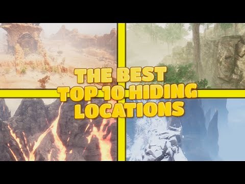 Conan Exiles TOP 10 Secret Hiding Locations 2021