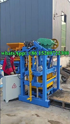 Starting Brick Business Best Low Cost Manual Concrete Block Machine for Beginners #buildingblocks