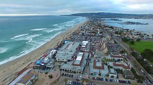 Amazing Aerial View Of A Beautiful Island 8k