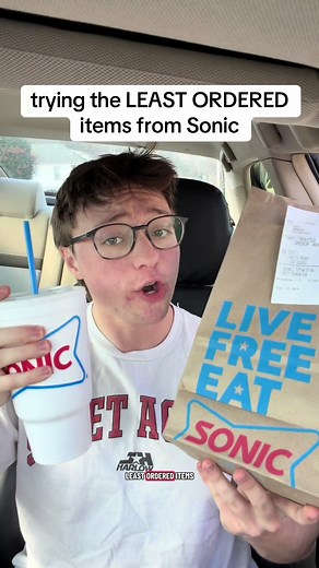 Least Ordered Menu Items at Sonic Drive-In