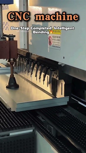 One-step completed, completed intelligent bending🔥 #bendingmachine #metalfabrication #bender #cnc