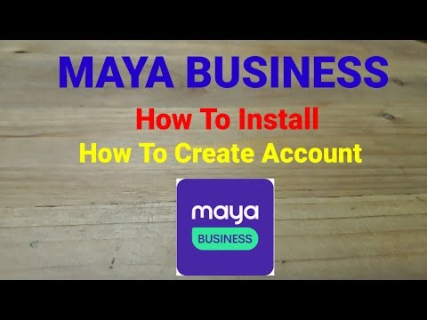 Maya Business, How to Install and How to Create Account